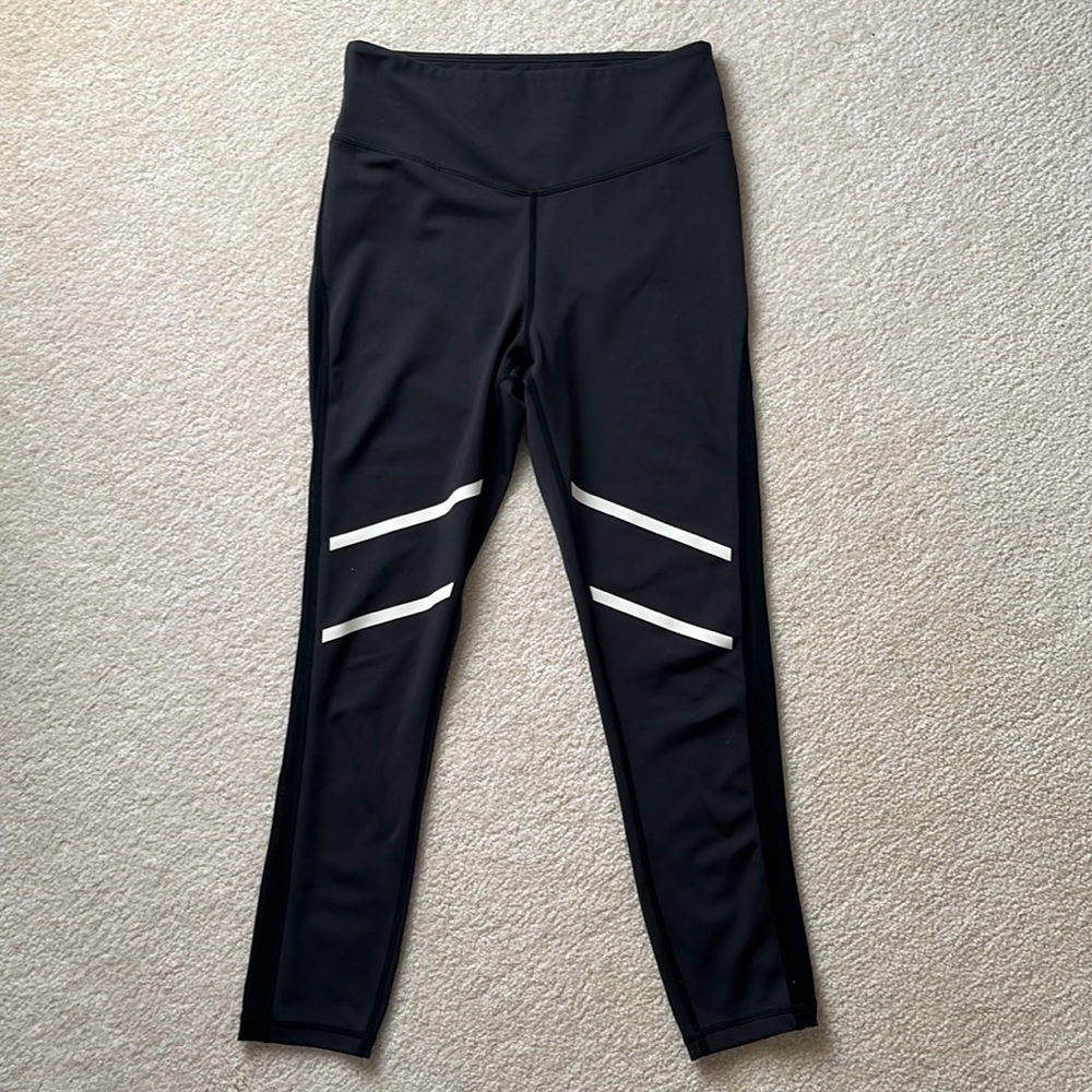 ZYIA Black Light n Tight Reflective Stripe Legging